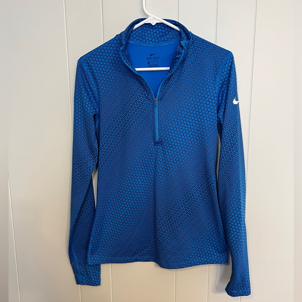 Nike Pro Dri-Fit‎ quarter Zip Pullover Sz M
